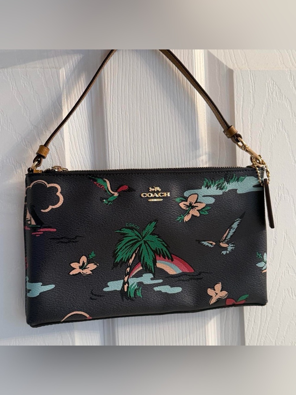 Coach Hawaiian tropical bag